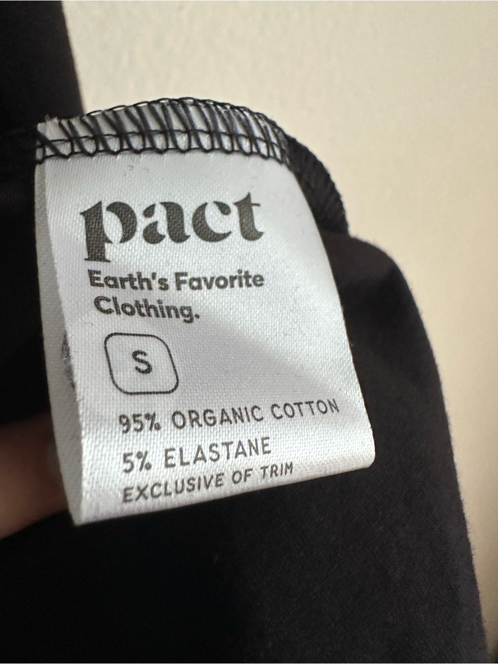 Pact • Organic Cotton Fit & Flare Modern Halter Dress in Black - Picture 9 of 9